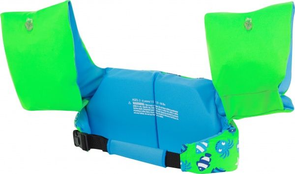 Нарукавники TECNOPRO KIDS SWIM AID Kids swim aid SS20 303322-901687 салатовые