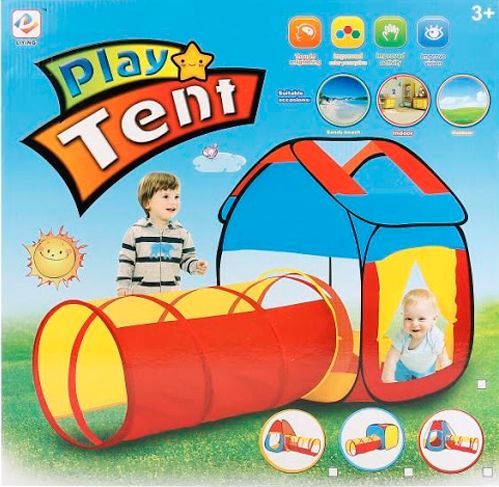 Палатка Maya Toys Домик с тоннелем 995-7012A