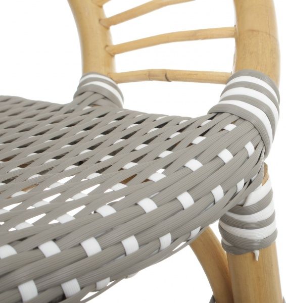 Стул Cruzo Хотин 78x70x61 см бежевый с серым 