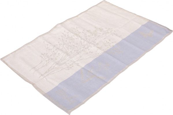 Набір рушників флора 46x70 см Білоруський льон коричневий 