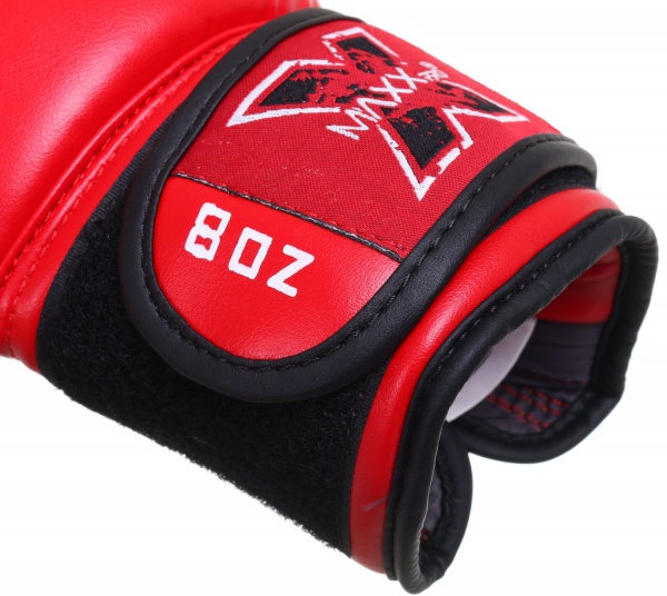 Боксерские перчатки MaxxPro AVG-616 р. 8 красный