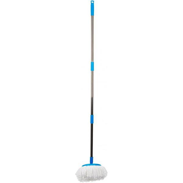 Комплект швабра и ведро с автоматическим отжимом Гривня Петрівна Solo Twist 16 см 