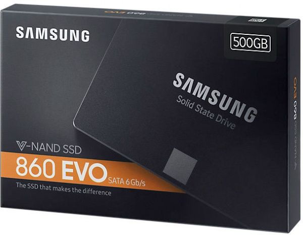 SSD-накопичувач Samsung 860 Evo 500GB 2,5