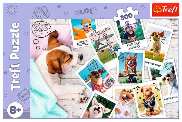 Пазл Trefl Летние картинки собак 23003