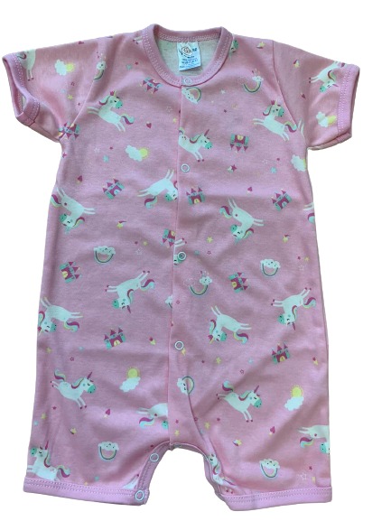 Песочник для девочки Моя планета Розовый единорог р.74 Пс302-4 