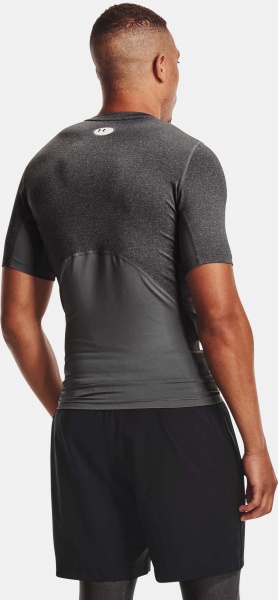 Футболка Under Armour HG ARMOUR COMP SS 1361518-090 р.XL бежевый