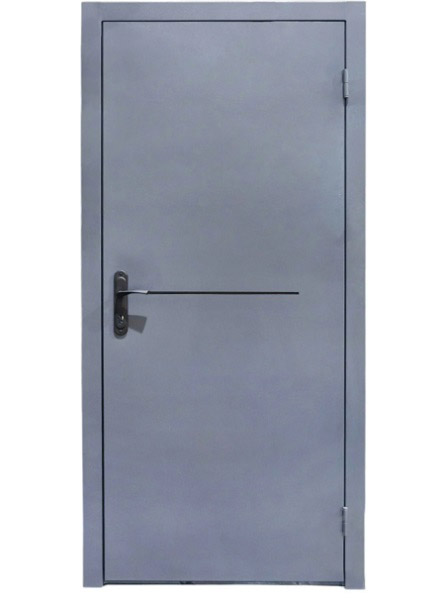 Дверь входная Fortezza Forte Tech RAL 7024 2050х860 мм правая