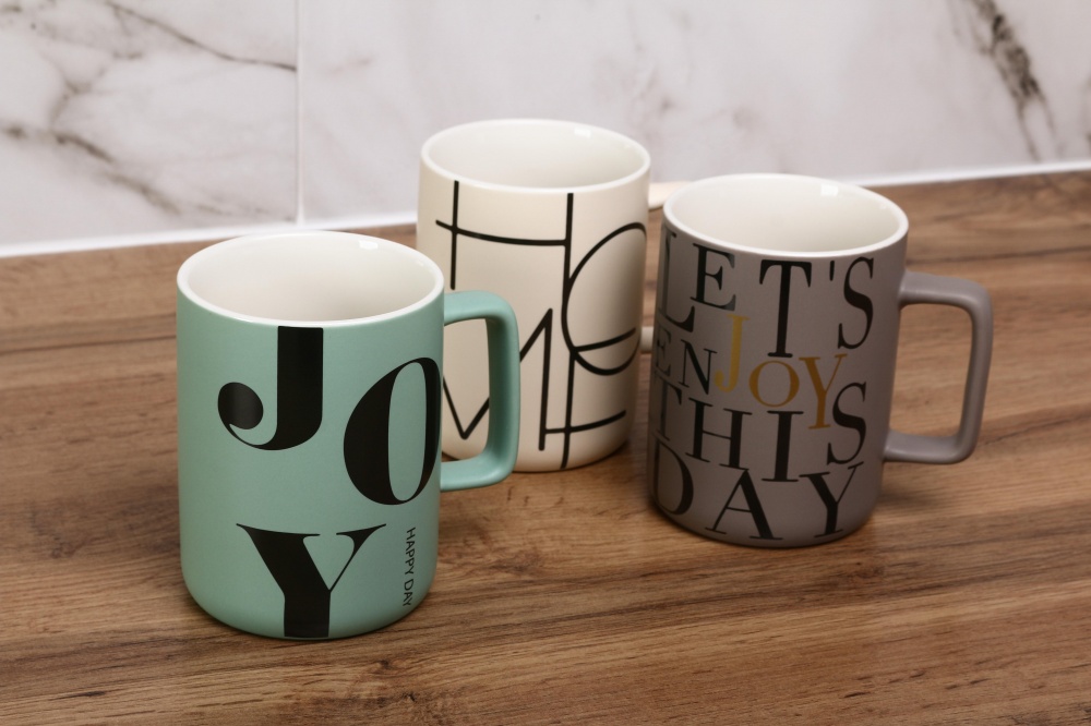 Чашка Fiora Vogue Grey 400 мл