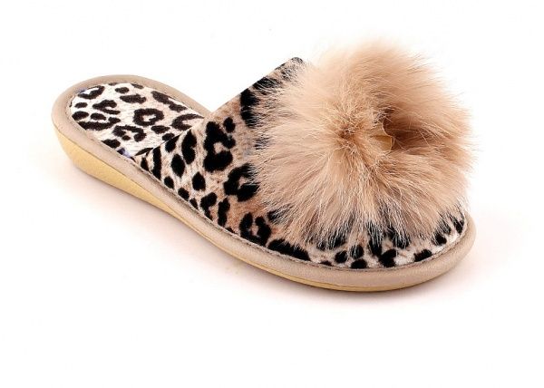 Взуття домашнє БЕЛСТА Пушок р.35 бежевий 638 