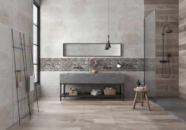 Плитка SALONI Фаундри форж ирис 45x90