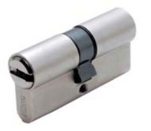 Цилиндр ISEO R6 40x50 ключ-ключ 90 мм матовый никель