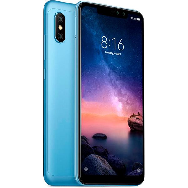 Смартфон Xiaomi Redmi Note 6 Pro 3/32 blue 403579