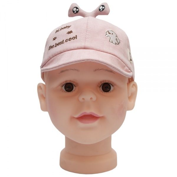 Бейсболка Девілон 517847 р.50 блідо-рожевий 