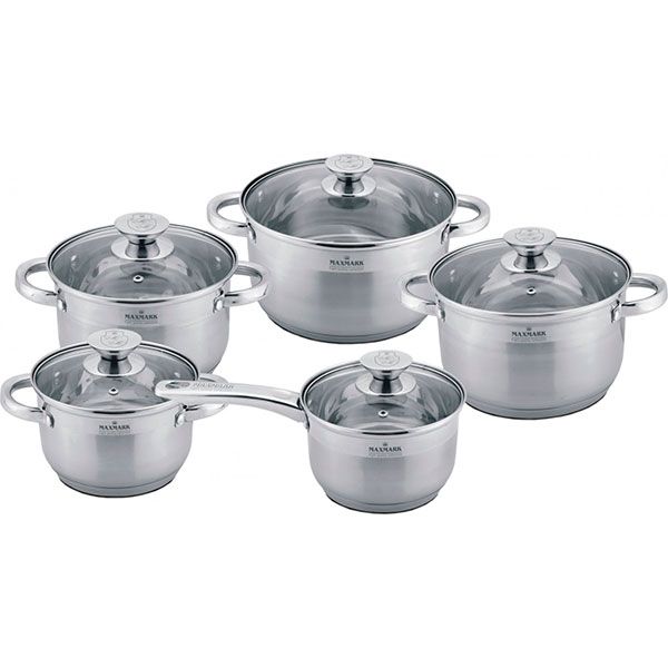 Набір посуду 10 предметів MK-3510 Maxmark