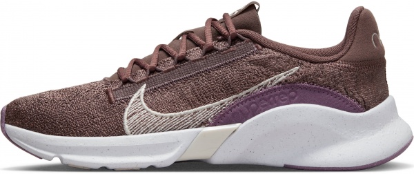 Кроссовки Nike NIKE SUPERREP GO 3 FLYKNIT NEXT NATURE DH3393-200 р.38,5 розовый