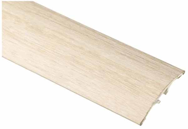 Порожек алюминиевый гладкий King Floor П10 40x1800 мм ясень светлый