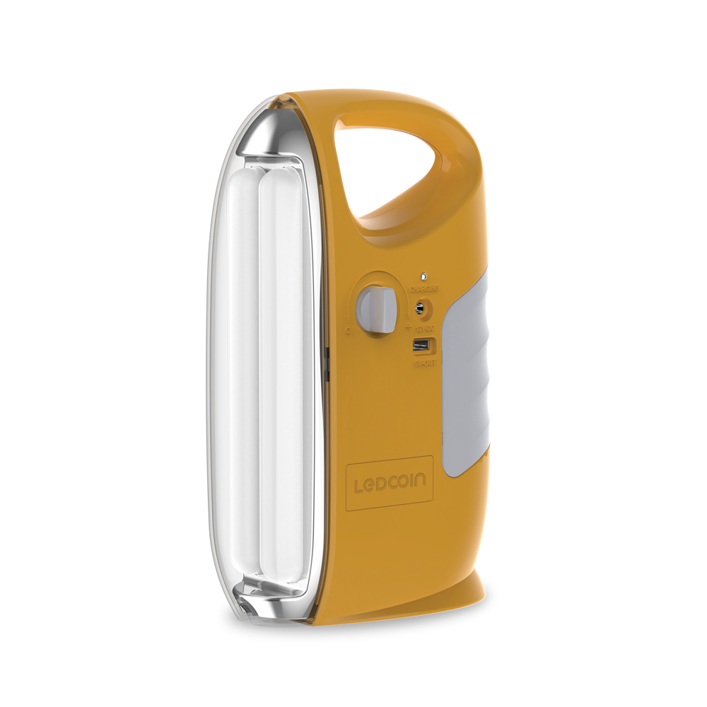 Фонарь светодиодный LEDCOIN EL304 10 Вт оранжевый