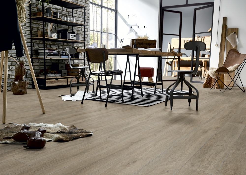 Ламинат Kronotex Advanced V4 дуб гранд титан 32/АС4 8 мм (D6401WG)