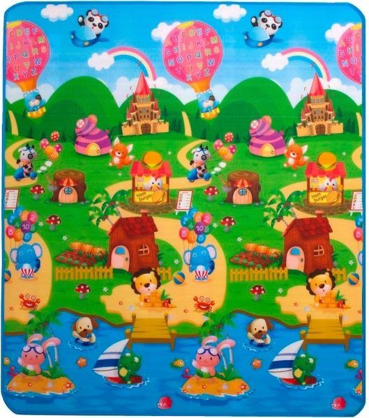 Развивающий коврик Limpopo «Солнечный день и цветные цифры» 150х180 см