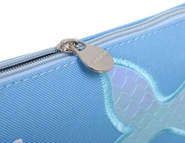 Пенал Подводный мир голубой