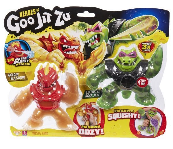 Игрушка-растяжка GooJitZu Голден Блейзагон и Рок Джо 121637 