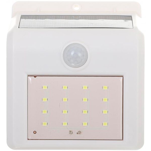 Світильник на сонячній батареї Expert з датчиком руху ELGs-F-S5091 4 Вт IP44 білий 