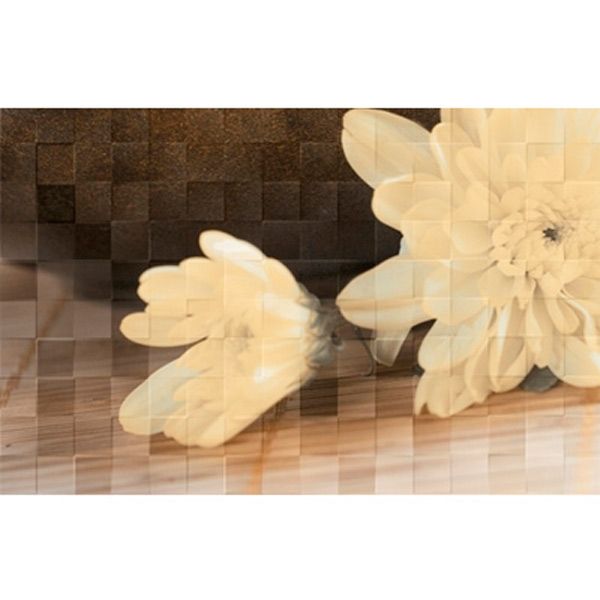 Декор Golden Tile Bali №2 бежевый 250x400 мм