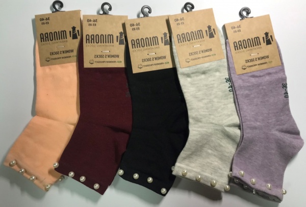 Носки женские MINORA 310 р.36-40 в ассортименте