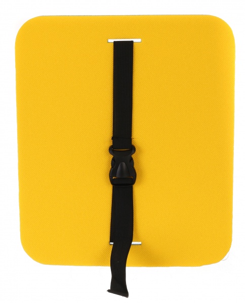 Коврик-сидушка Ланор Спорт 300х350х8 мм желто-синий