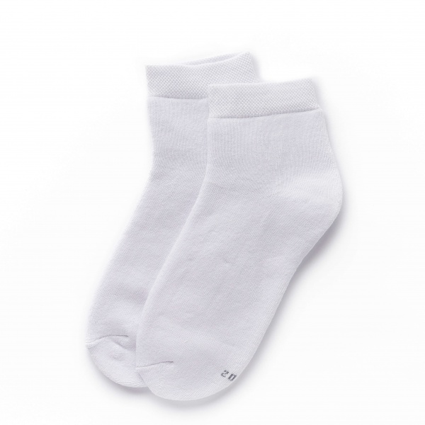 Носки унисекс Leostep 1006210118 р. 18 белый 