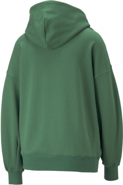 Джемпер Puma CLASSICS OVERSIZED HOODIE TR 53568437 р. S зелений