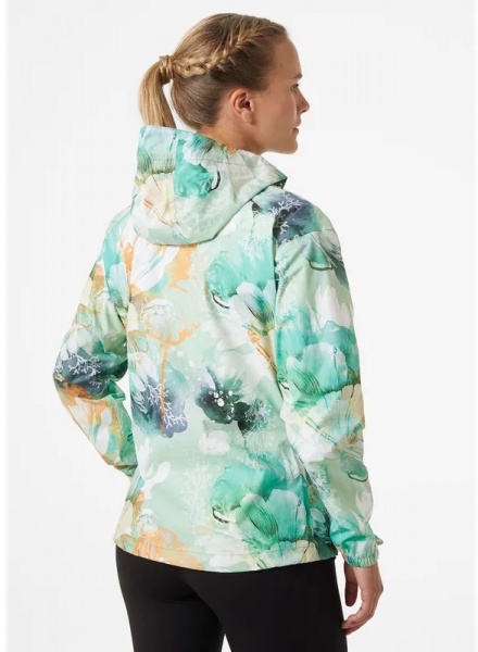 Куртка Helly Hansen W LOKE PRINT JACKET 63207-407 р.S зелений