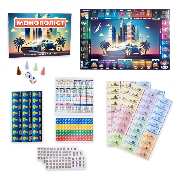Гра настільна Strateg Монополіст 30983