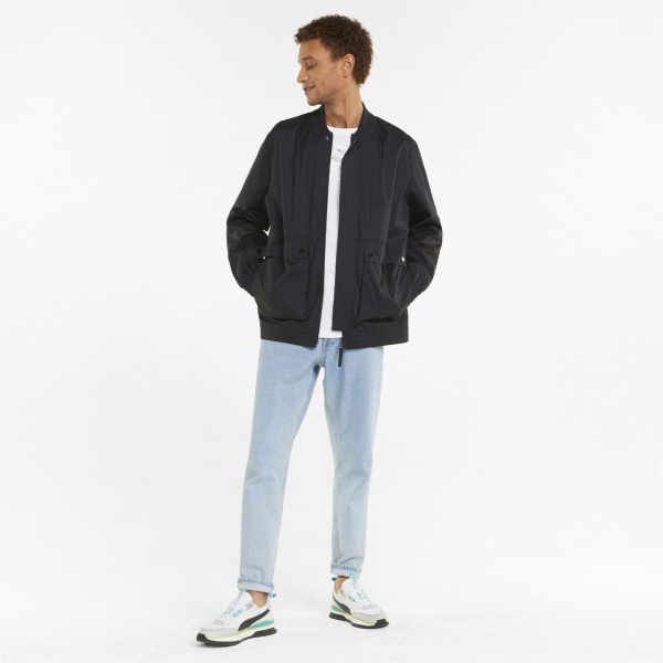 Ветровка Puma BOMBER JACKET PUMA BLACK 84747401 р.M черный