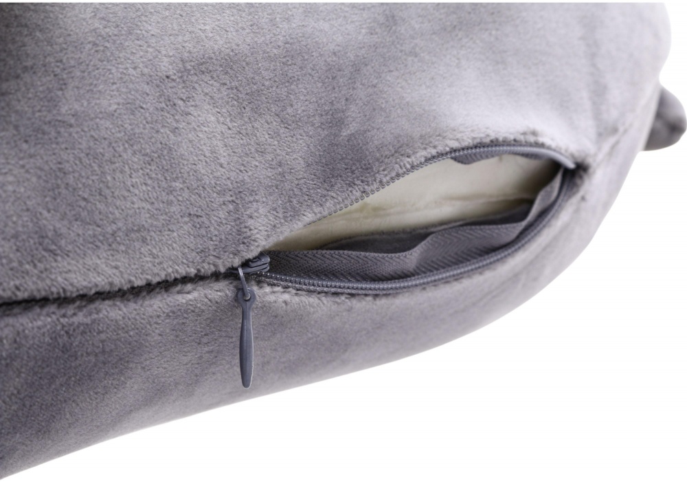 Подушка-іграшка HW Котик 43х22см сірий BMPMIX0332/grey