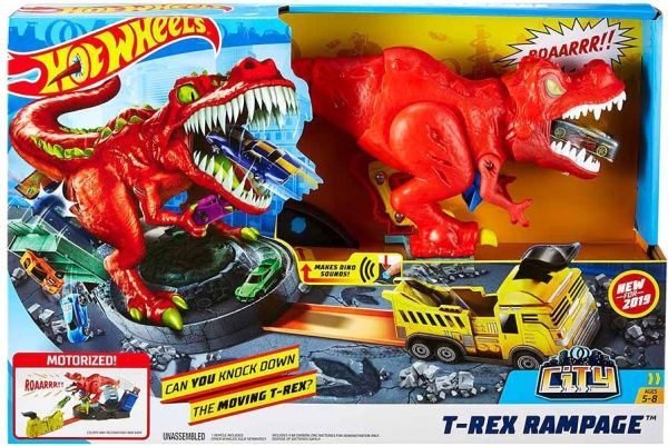 Ігровий набір Hot Wheels Лютий Ті-рекс GFH88