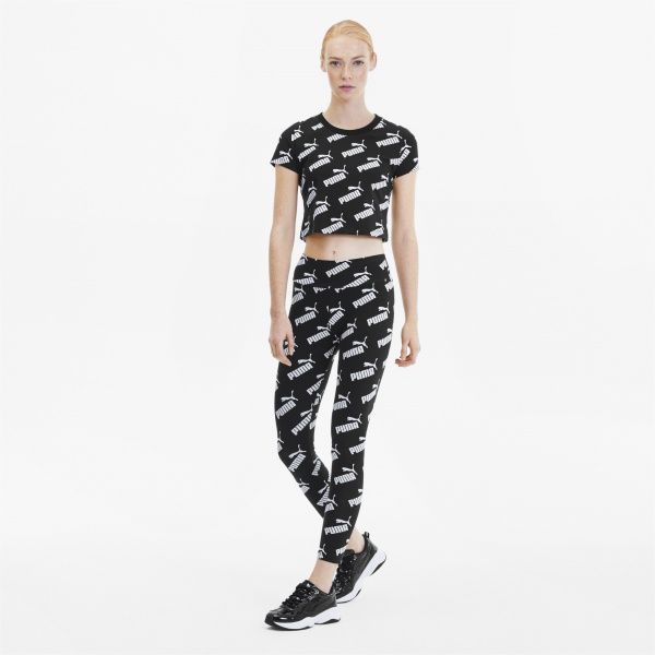 Футболка Puma Amplified AOP Fitted Tee 58122201 XL чорний