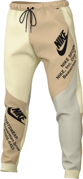 Штани Nike DM6480-252 р. L бежевий