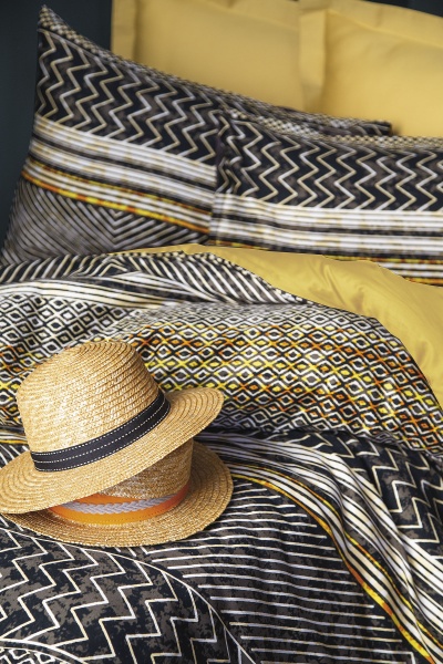 Комплект постільної білизни Afre Digital євро різнокольоровий 