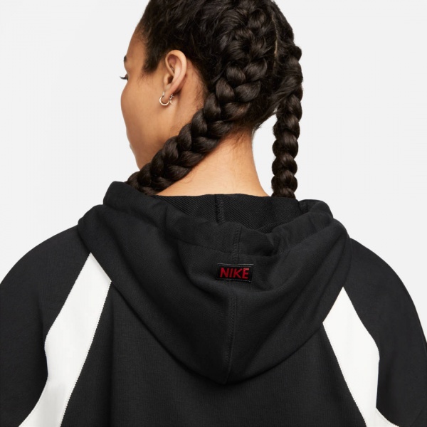 Джемпер Nike W NSW CRC50 FLC HOODIE DQ6224-010 р. L чорний