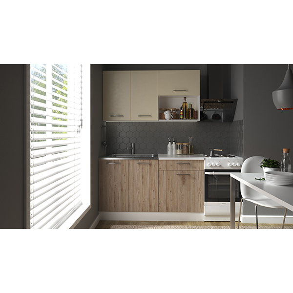 Кухня Карина Грейд ДСП 1,4м