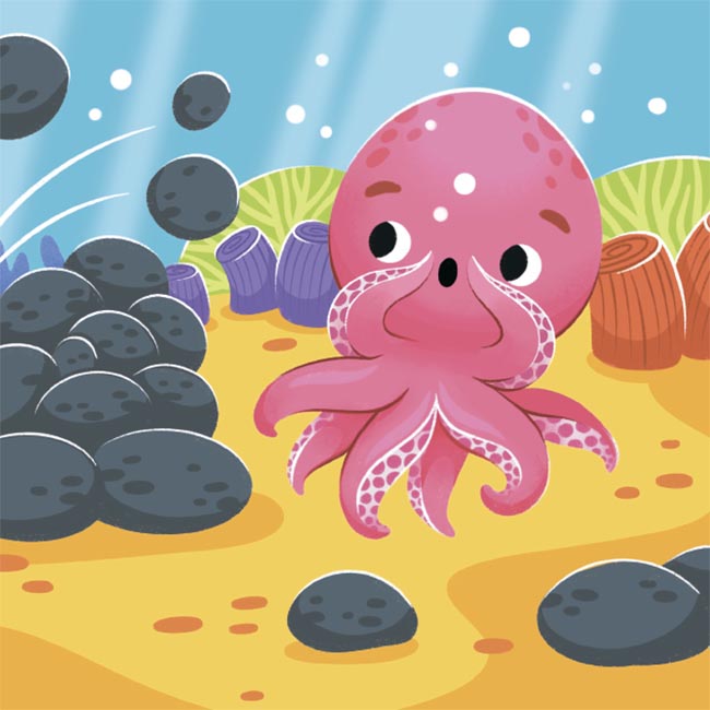 Книга Наталія Чуб «Матусина бібліотечка. Як восьминіжка Чакі злився» 978-617-09-9716-6