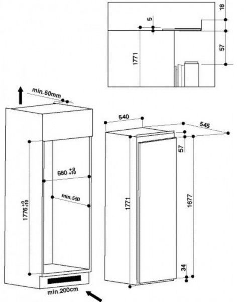 Холодильник Whirlpool ARG 18082 A++