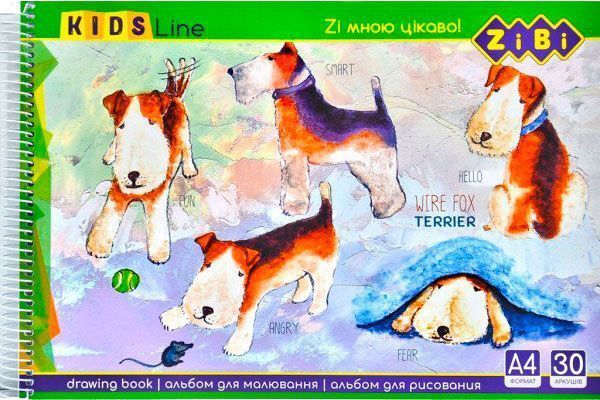 Альбом для рисования Line KIDS ZB.1441 ZiBi