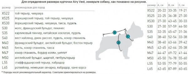 Куртка Airy Vest двухсторонняя для собак XS22 кораллово-серая