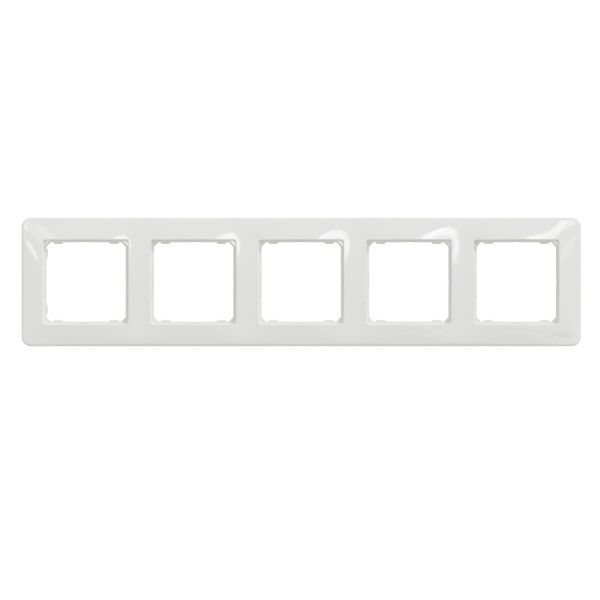Рамка пятиместная Schneider Electric Sedna Design универсальная белый SDD311805