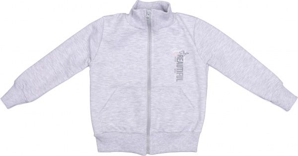 Спортивний костюм Маленькие люди для дівчинки р.122 сірий меланж 