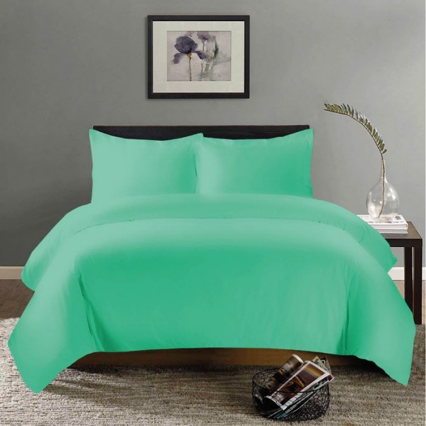 Наволочка 60x60 см мятный Zastelli 