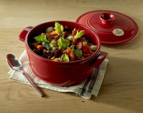 Каструля Flame 2,5 л червона 344525 Emile Henry