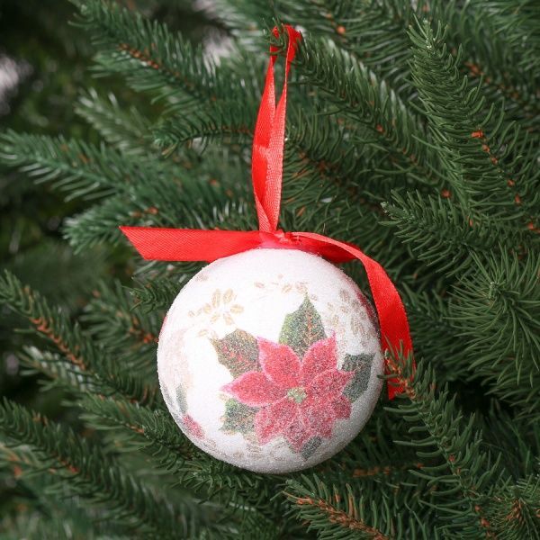 Набір іграшок Куля в подарунковій упаковці GB-752652S/C-12 d75 мм 12 шт./уп. 